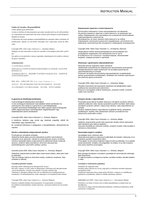 Atlas Copco XAS 47 KD Portable Compressors Parts List - Image 4