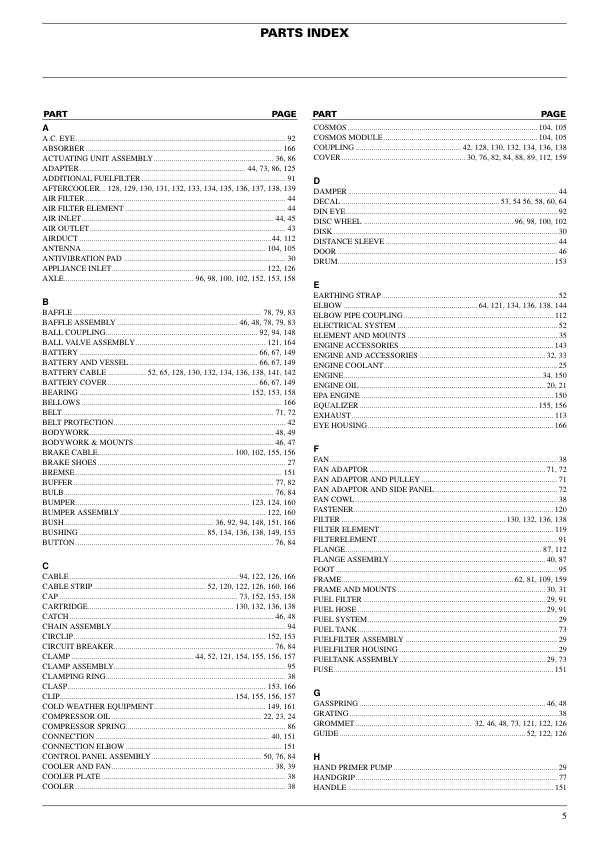 Atlas Copco XAS 57 DD XAS 110 DD7 Portable Compressors Parts List - Image 3