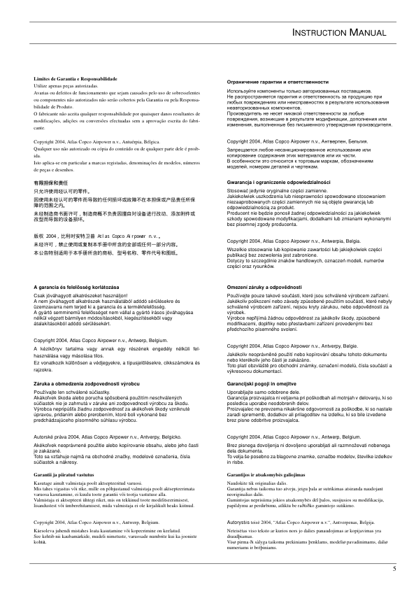 Atlas Copco XATS 376 Portable Compressor Parts List rev.2 - Image 4