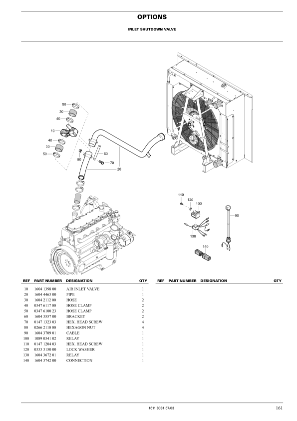 Atlas Copco XATS 376 Portable Compressor Parts List - Image 9