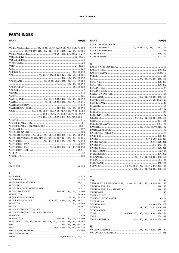 Atlas Copco XATS 376 Portable Compressor Parts List - Image 5