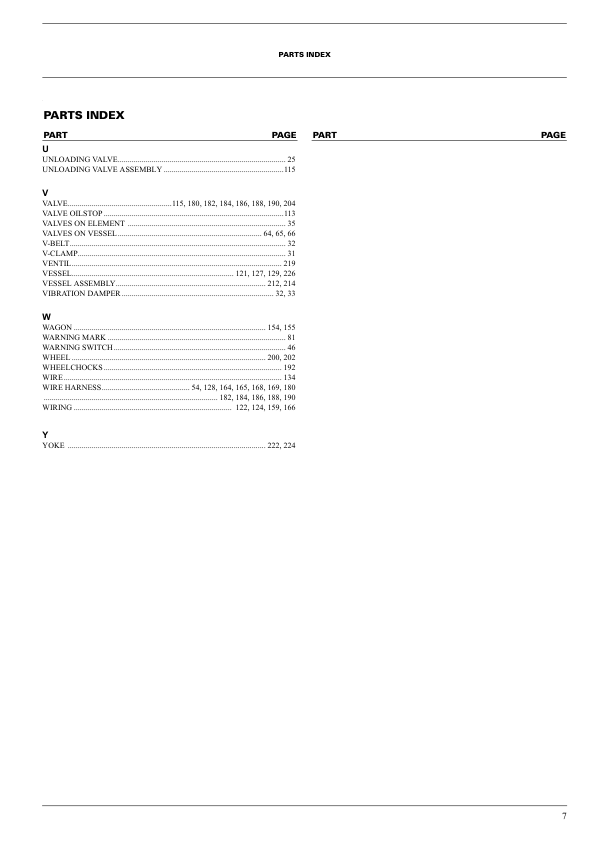 Atlas Copco XATS 376 Portable Compressor Parts List - Image 6