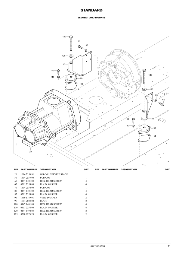 Atlas Copco XATS 376 Portable Compressor Parts List - Image 11