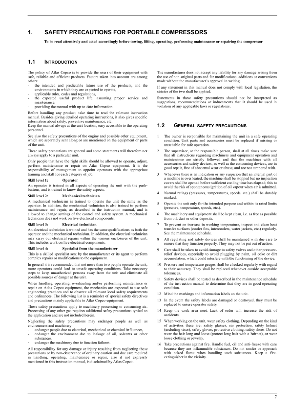 Atlas Copco XATS 456 Portable Compressor Parts List - Image 5