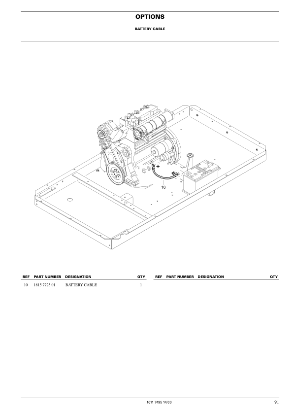 Atlas Copco XATS 67 DD XATS 125 DD7 Portable Compressors Parts List - Image 10