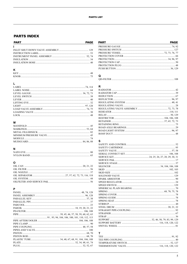 Atlas Copco XAVS 136 Portable Compressor Parts List - Image 4