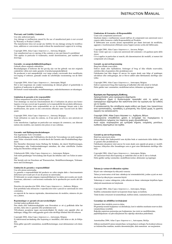 Atlas Copco XAVS 136 Portable Compressor Parts List - Image 6