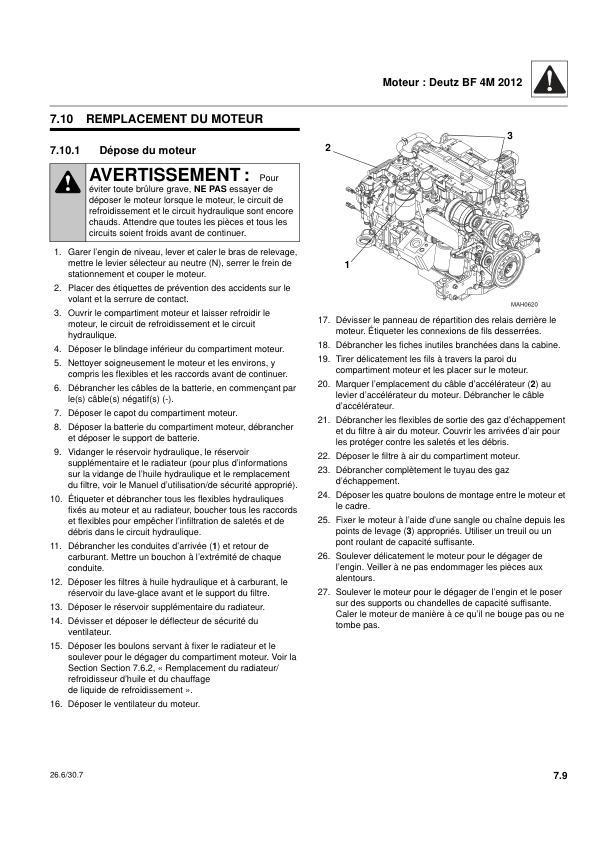 Deutz Agrovectror 26.6 30.7 Telehandlers Operators Manual - Image 8