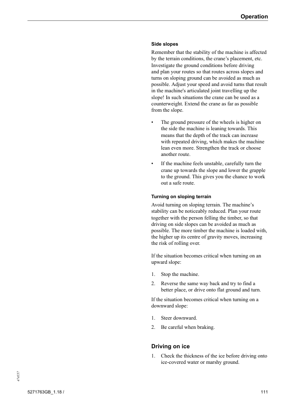 Komatsu 835 845 855.1 865 895 Forwarders Operators Manual - Image 8