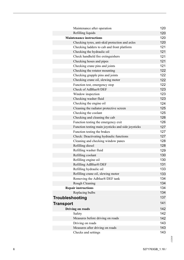 Komatsu 835 845 855.1 865 895 Forwarders Operators Manual - Image 7