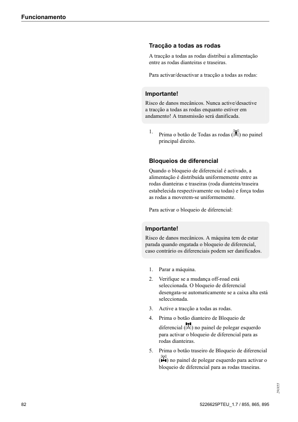Komatsu 855 865 895 Forwarders Operators Manual - Image 12