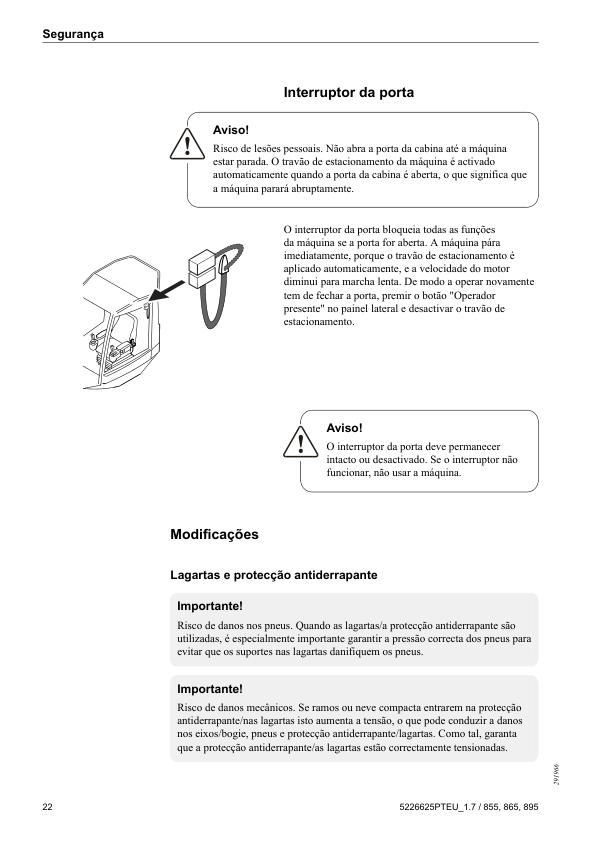 Komatsu 855 865 895 Forwarders Operators Manual - Image 9