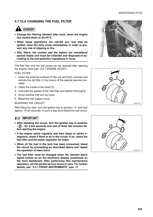 Komatsu WB97S-2 Backhoe Loader Operation Maintenance Manual - Image 11