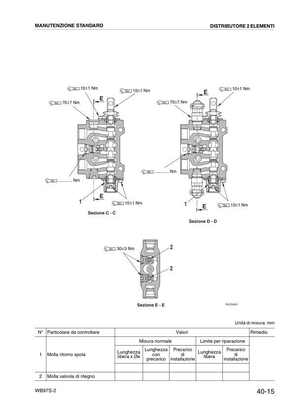 Komatsu WB97S-2 Backhoe Loader Service Manual - Image 12