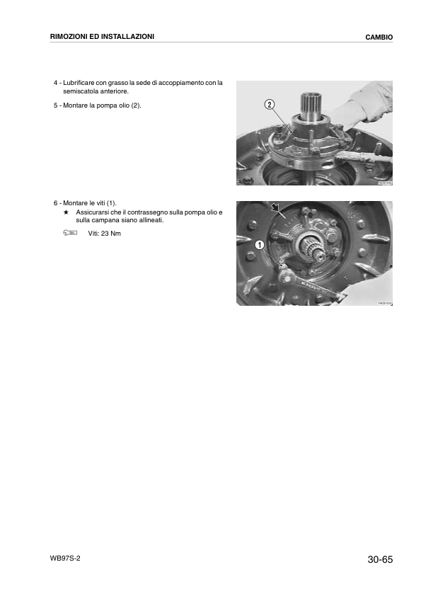 Komatsu WB97S-2 Backhoe Loader Service Manual - Image 9