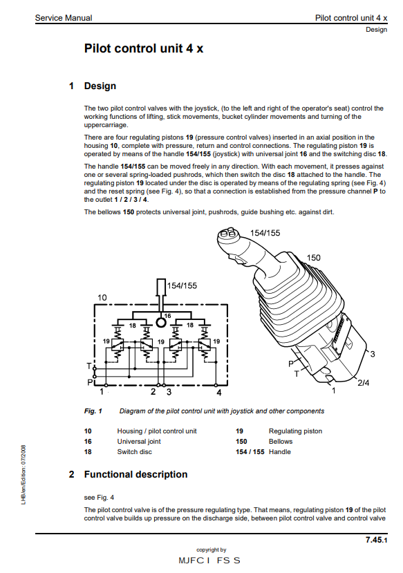 Liebherr A309 A311 A312 R313 A314 A316 R317 Litronic TCD Excavator Service Manual 2007-2011 - Image 9