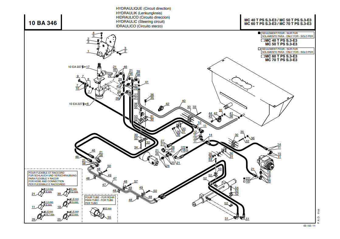 Manitou MC30 M26-2 M26-4 M30-2 M30-4 M40-4 M50-4 MC40 MC50 MC60 MC70 Forklifts Parts Catalog - Image 8