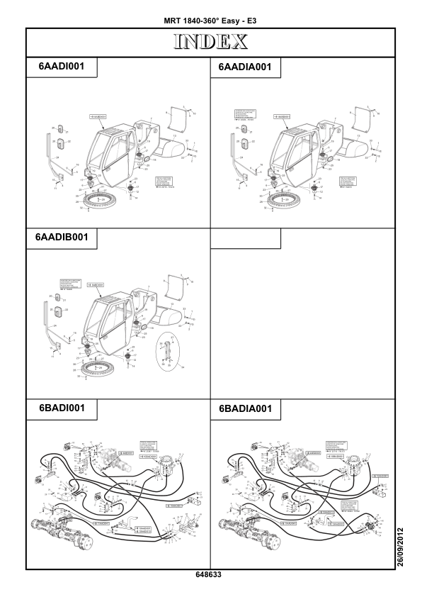 Manitou MRT1840 Rotating Telehandler Parts Catalog - Image 8