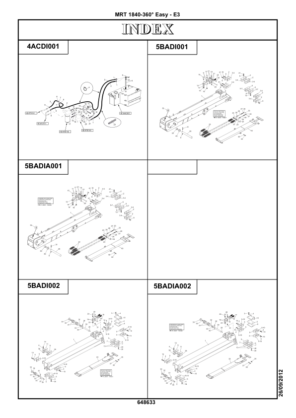 Manitou MRT1840 Rotating Telehandler Parts Catalog - Image 6
