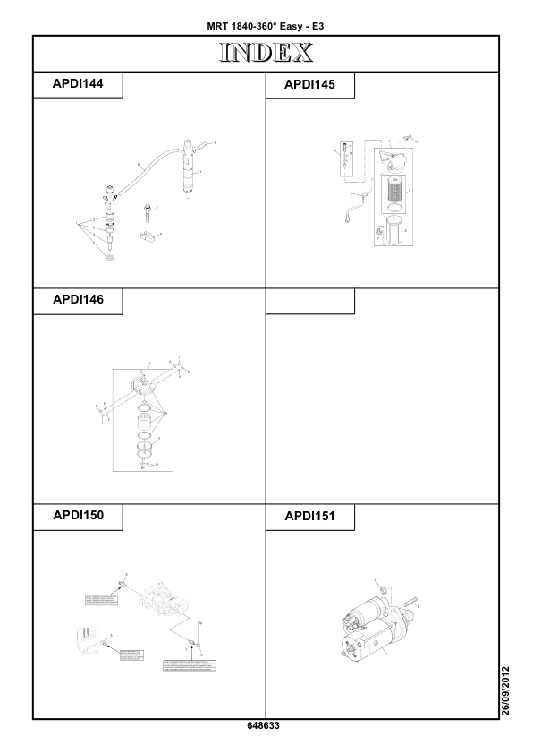 Manitou MRT1840 Rotating Telehandler Parts Catalog - Image 10