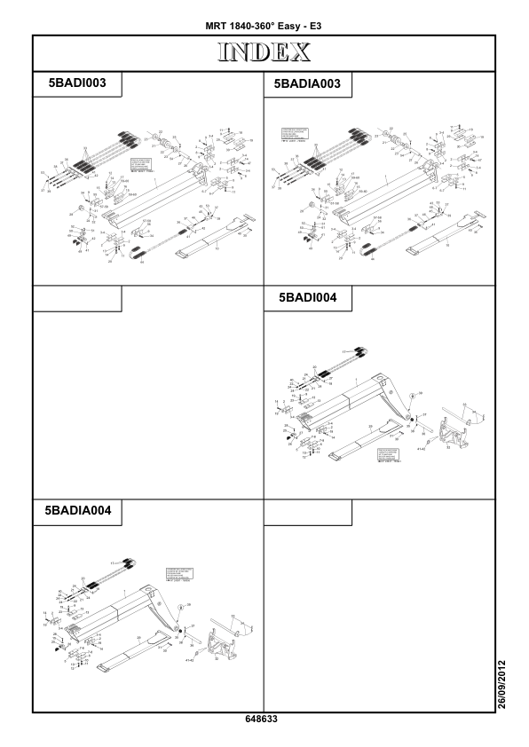 Manitou MRT1840 Rotating Telehandler Parts Catalog - Image 7