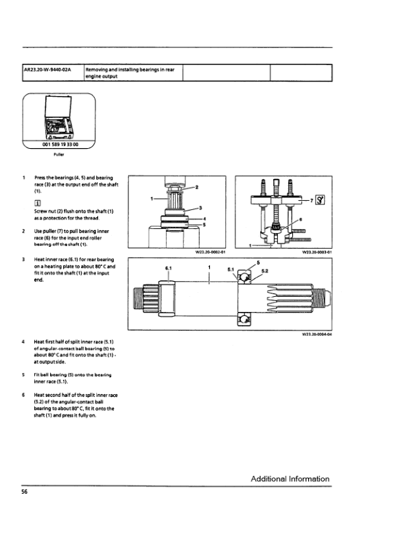 Mercedes OM 501 OM 502 Diesel Engines Workshop Service Manual - Image 11