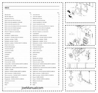 Atlas Copco XAS 96 XAS 186 Portable Compressors Parts List