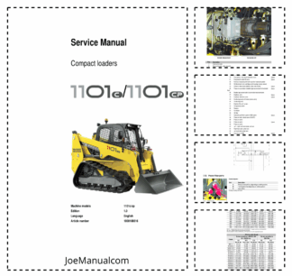 Wacker Neuson 1101c 1101cp Compact Loaders Service Manual