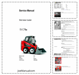 Wacker Neuson 501s Skid Steer Loader Service Manual