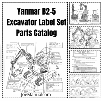 Yanmar B2-5 Excavator Parts Catalog Wiring Diagram