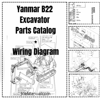 Yanmar B22 Excavator Parts Catalog Wiring Diagram