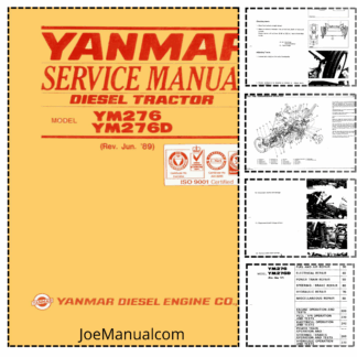 Yanmar YM276 Tractor Service Manual
