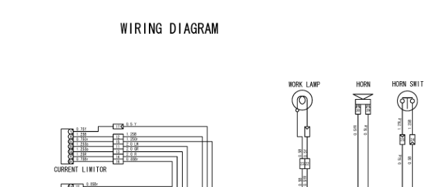 Yanmar B08-3 EP Excavator Parts Catalog Wiring Diagram - Image 5