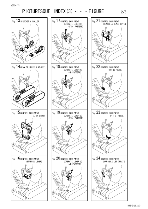Yanmar B08-3 US AS Excavator Parts Catalog Wiring Diagram - Image 9
