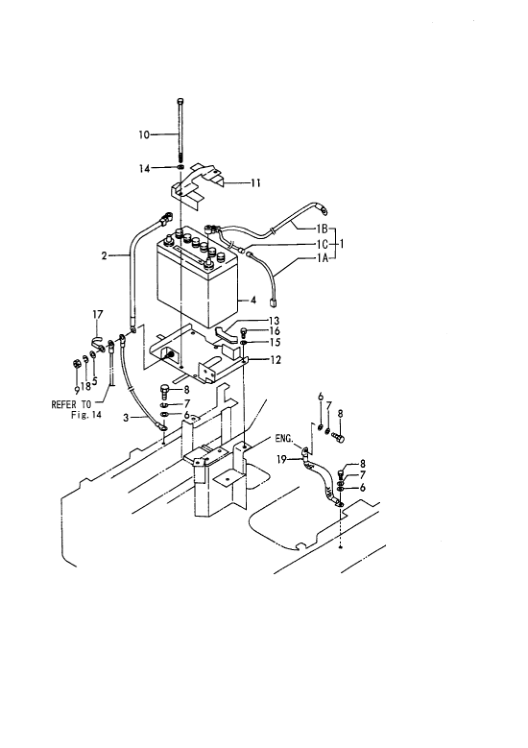 Yanmar B08 Excavator Label Set Parts Catalog - Image 12