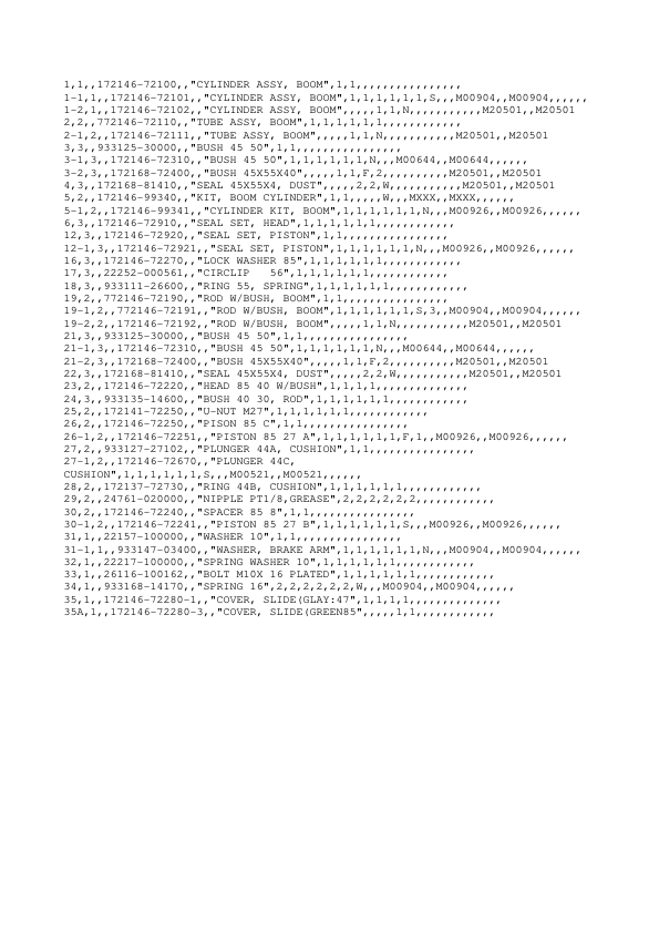 Yanmar B3-1 B3-2 Excavator Parts Catalog Wiring Diagram - Image 14