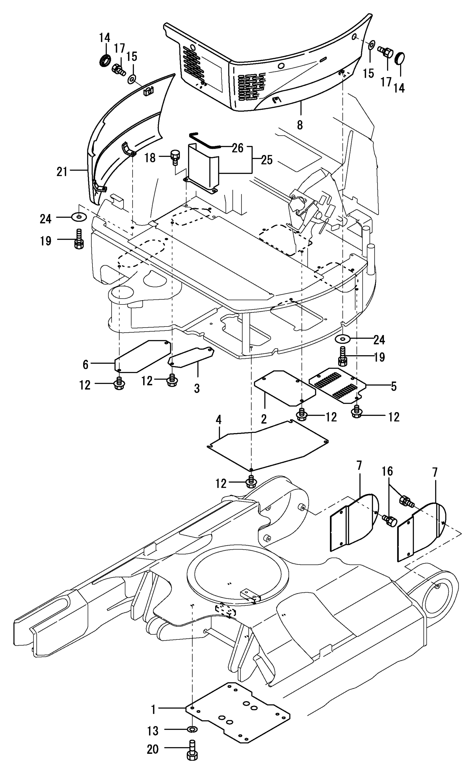 Yanmar VIO20-2 Excavator Parts Manual Wiring Diagram - Image 12