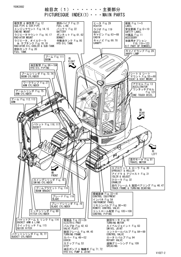 Yanmar VIO27-2 Excavator Parts Manual Wiring Diagram - Image 7