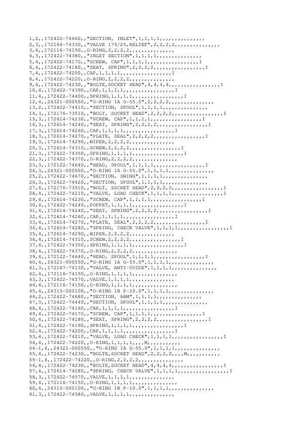 Yanmar VIO30-1 Excavator Parts Manual Wiring Diagram - Image 7