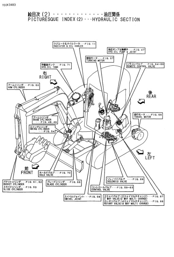 Yanmar VIO40-1 Excavator Parts Manual Wiring Diagram - Image 7