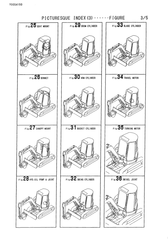 Yanmar VIO40-2 Excavator Parts Manual Wiring Diagram - Image 9