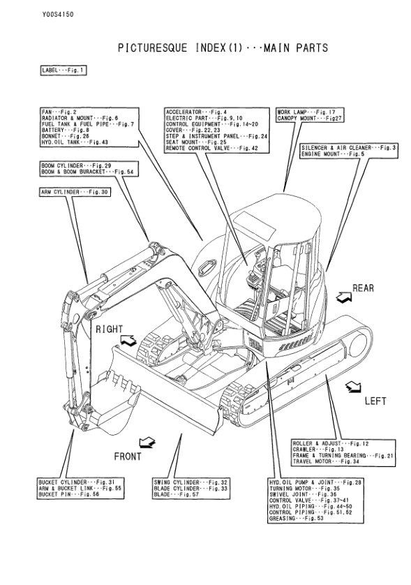 Yanmar VIO40-2 Excavator Parts Manual Wiring Diagram - Image 5
