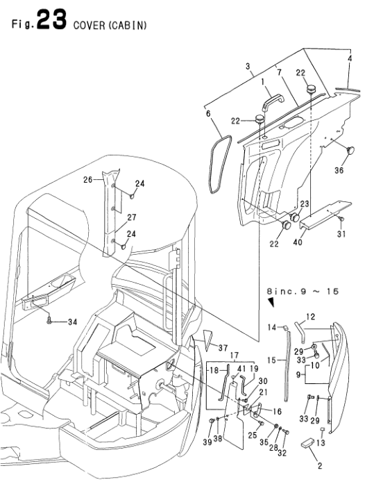 Yanmar VIO40-2 Excavator Parts Manual Wiring Diagram - Image 11