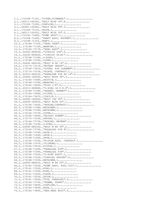 Yanmar VIO40-TW Excavator Parts Manual Wiring Diagram - Image 11