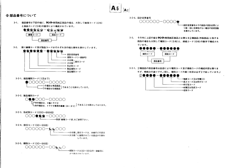 Yanmar YM1100 Tractor Parts Manual Wiring Diagram - Image 6