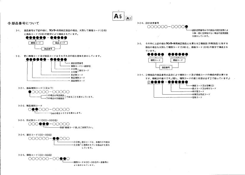 Yanmar YM1110 YM1110D Tractor Parts Manual - Image 6