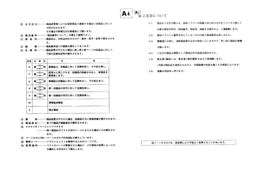 Yanmar YM1300 YM1300D Tractor Parts Manual - Image 6