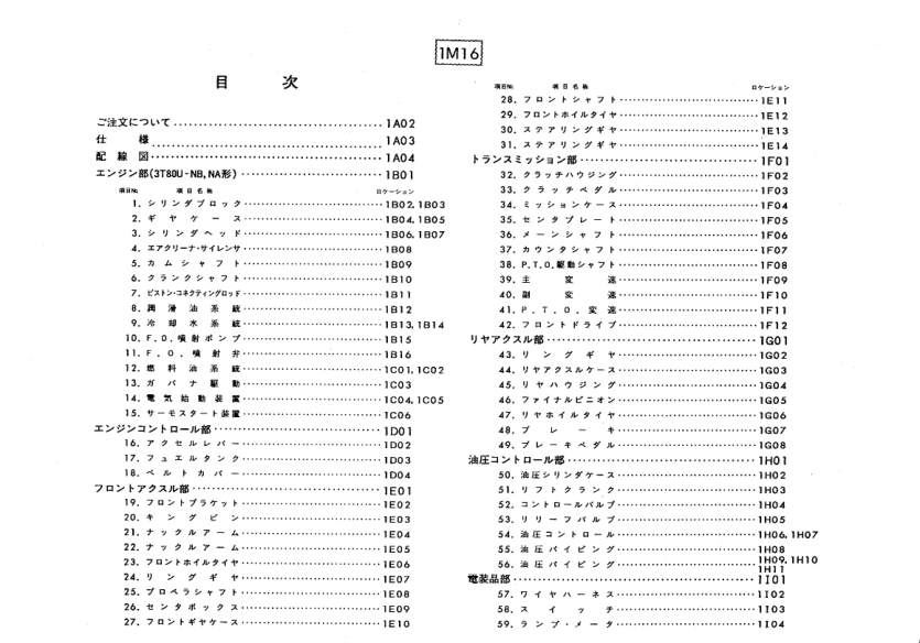 Yanmar YM1802 YM2002 Tractors Parts Manual Wiring Diagram - Image 3