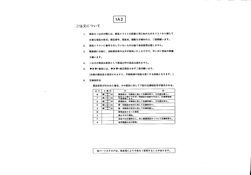Yanmar YM1802 YM2002 Tractors Parts Manual Wiring Diagram - Image 5