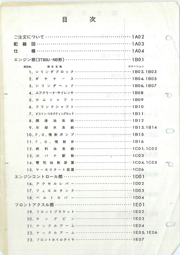 Yanmar YM1820 YM1820D Tractors Parts Manual Wiring Diagram - Image 6